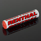 Renthal 10" Bar Pad - White / Red